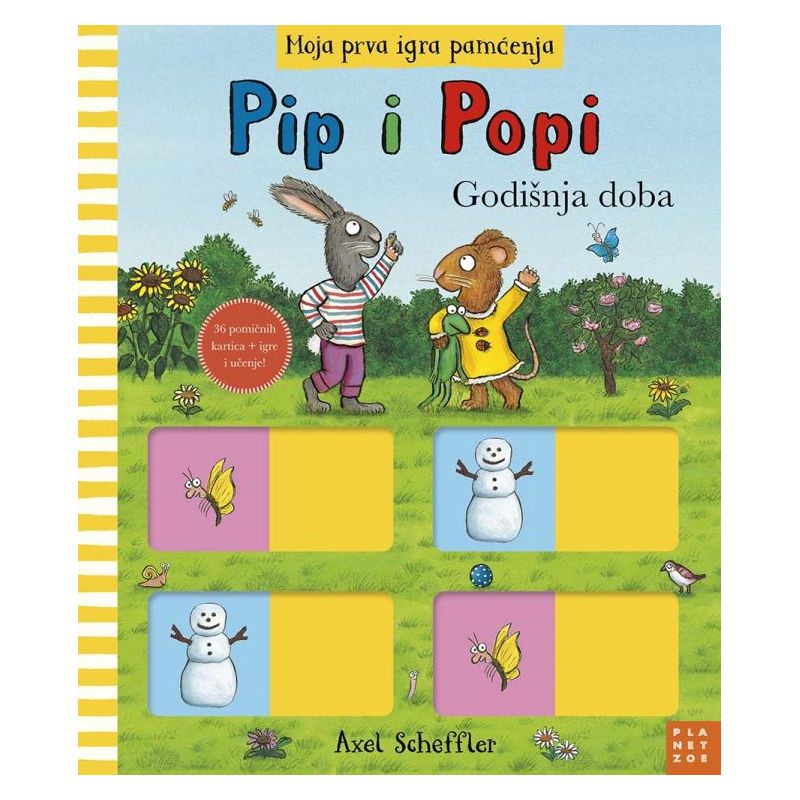 PIP I POPI: MOJA PRVA IGRA PAMĆENJA - GODIŠNJA DOBA Cijena