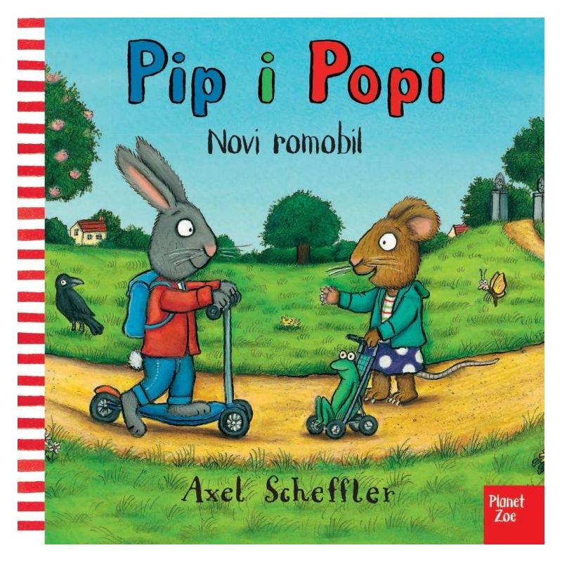 PIP I POPI - NOVI ROMOBIL (kartonka 17 x 17 cm) Cijena
