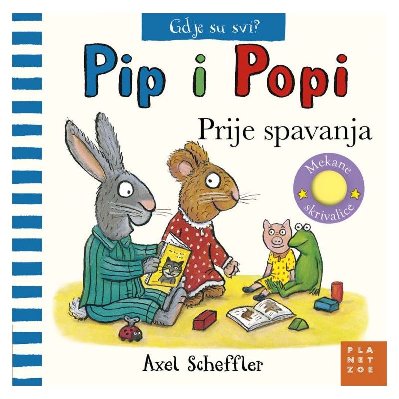 PIP I POPI - PRIJE SPAVANJA (interaktivno, prekrivalice od flisa) Cijena