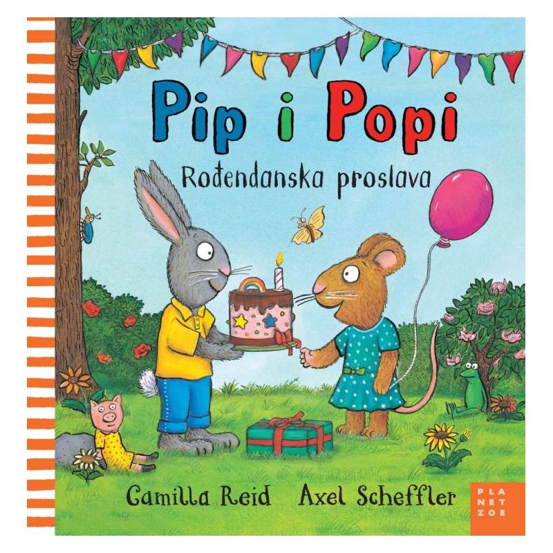 PIP I POPI - ROĐENDANSKA PROSLAVA (kartonka 17 x 17 cm) Cijena