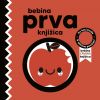 Bebina prva knjižica - CRVENA (visokokontrastna senzorna slikovnica s ogledom i taktilnim dodacima)